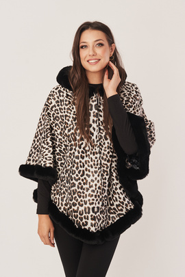 Cape cuir femme - Poncho femme