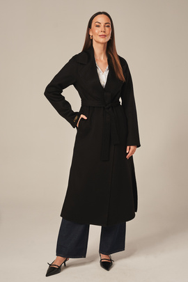 Manteau en laine stylé pour femme