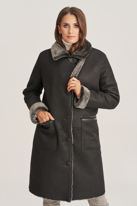 Manteau femme en peau de mouton